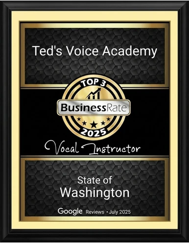 BusinessRate Top 3 Vocal Instructor in Washington State, 2025