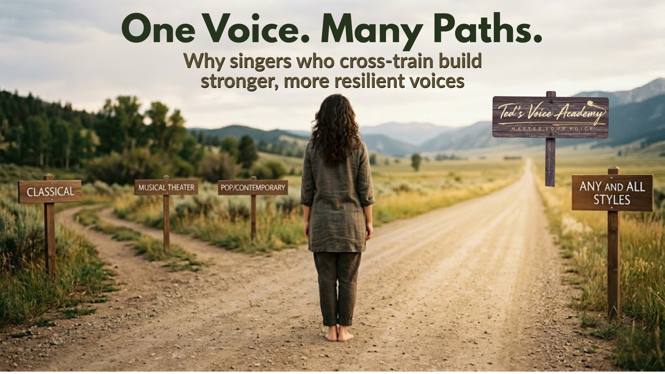 Singer performing across multiple musical genres showing vocal versatility